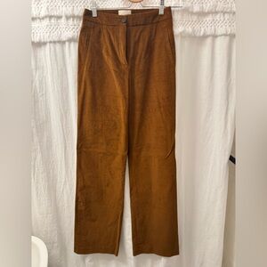 Sézane Martin Trousers – Pantalon Martin Moka (Size 36 / US 4)